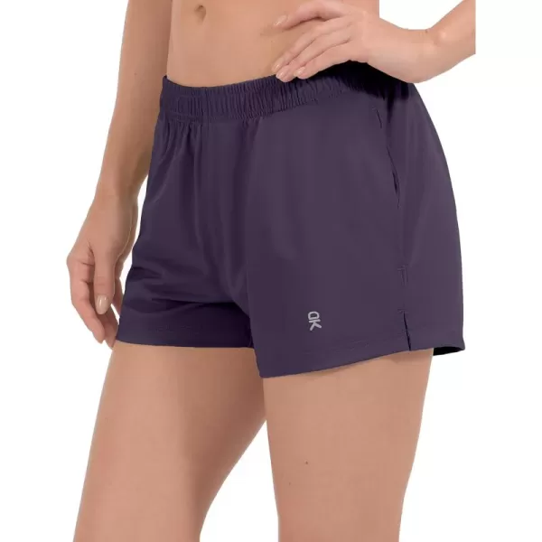 Little Donkey Andy Women's Running Shorts,Quick Dry Athletic Shorts Lightweight Active Workout Gym Shorts