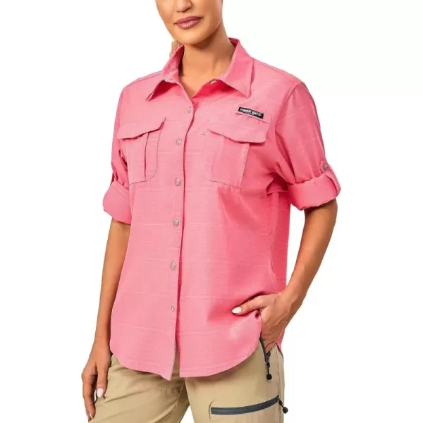 Little Donkey Andy Women's UPF 50+ UV Protection Shirt, Long Sleeve Fishing Shirt, Breathable and Fast Dry