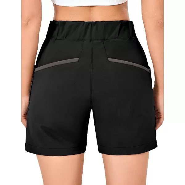 Little Donkey Andy 5 Inch Inseam Nylon Shorts for Women Stretch Quick Dry Shorts for Hiking Travel Casual