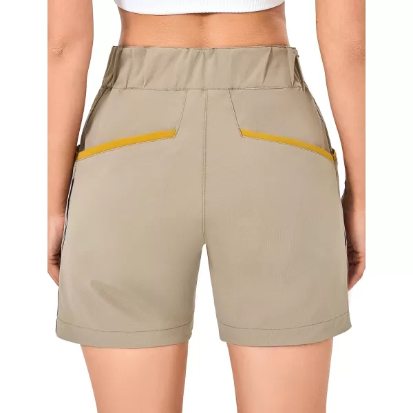 Little Donkey Andy 5 Inch Inseam Nylon Shorts for Women Stretch Quick Dry Shorts for Hiking Travel Casual