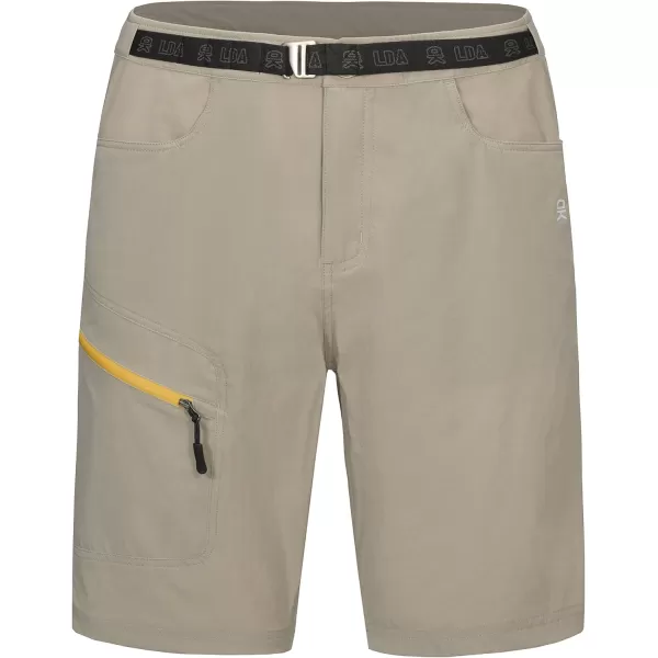 Little Donkey Andy Men's 10 Inch Quick Dry Cargo Shorts Stretch Lightweight Outdoor Hiking Shorts UPF 50