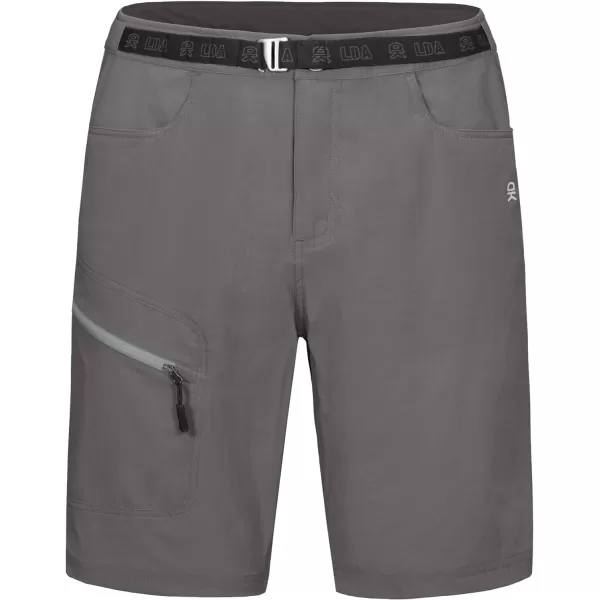 Little Donkey Andy Men's 10 Inch Quick Dry Cargo Shorts Stretch Lightweight Outdoor Hiking Shorts UPF 50