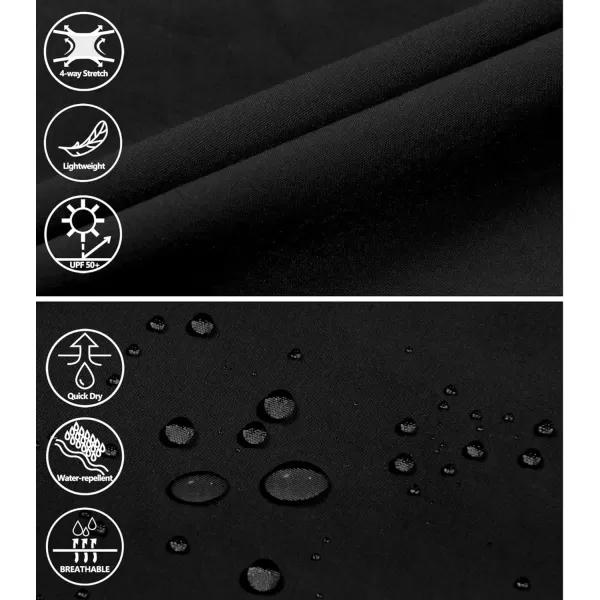 Little Donkey Andy Men's 10 Inch Quick Dry Cargo Shorts Stretch Lightweight Outdoor Hiking Shorts UPF 50