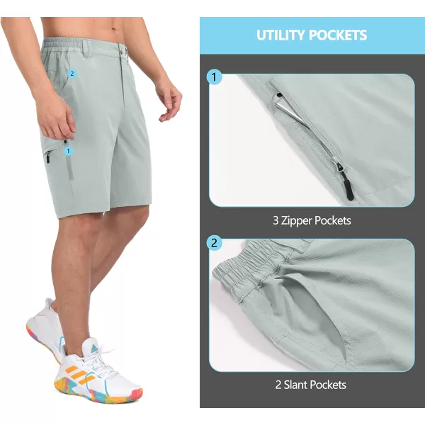 Little Donkey Andy Men's Cycling Shorts with Detachable Liner, Lightweight Padded Mountain Bike MTB Loose-fit