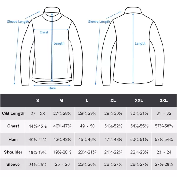 Little Donkey Andy Men's Fleece Lined Jacket Fuzzy Sherpa Full Zip Thermal Coat Lightweight Outwear for Fall Winter