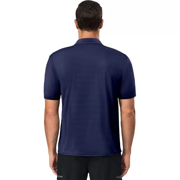Little Donkey Andy Men's Golf Short Sleeve Polo Shirt with Quick Dry Stretch