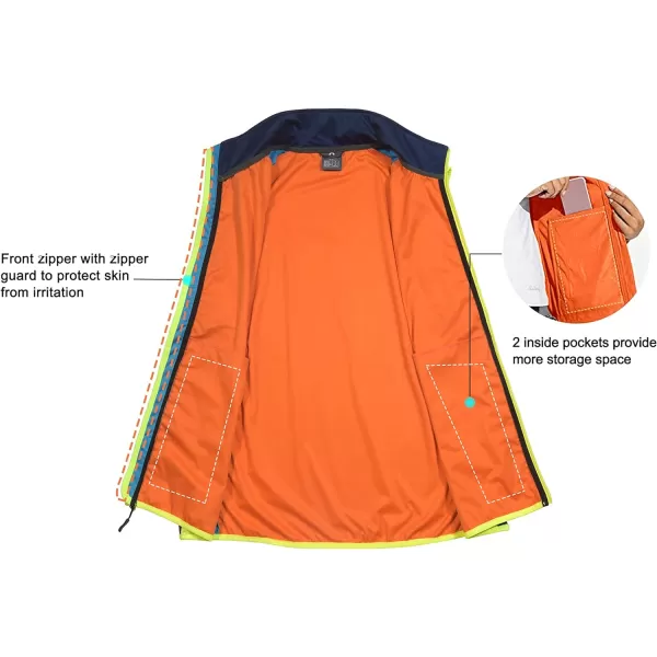 Little Donkey Andy Men's Lightweight Golf Vest,Windproof Softshell Vests Outerwear, Sleeveless Jacket for Running Hiking