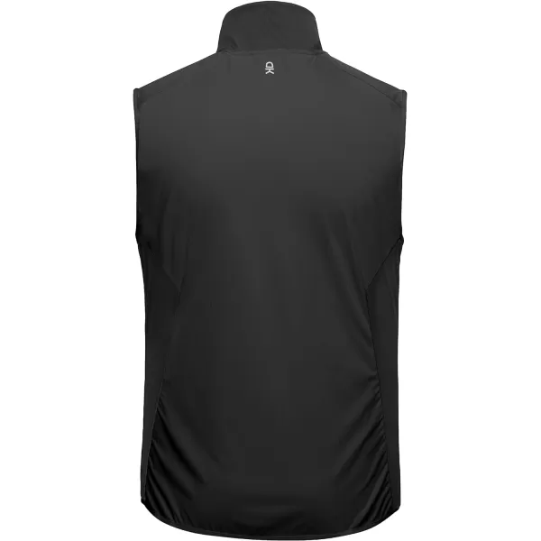 Little Donkey Andy Men's Lightweight Golf Vest,Windproof Softshell Vests Outerwear, Sleeveless Jacket for Running Hiking