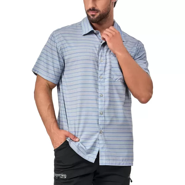 Little Donkey Andy Men's Lightweight Quick Dry Breathable Shirts for Golf Hiking Casual UPF50