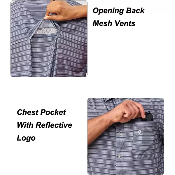 Little Donkey Andy Men's Lightweight Quick Dry Breathable Shirts for Golf Hiking Casual UPF50