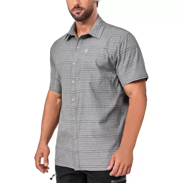 Little Donkey Andy Men's Lightweight Quick Dry Button Down Shirts for Golf Hiking Casual Breathable UPF50