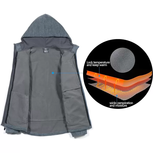 Little Donkey Andy Men's Polar Warm Fleece Jackets for Hiking Travel Casual Winter