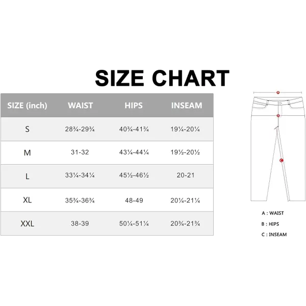 Little Donkey Andy Men's Quick Dry 3/4 Pants Capri Shorts Lightweight Hiking Running Travel Casual