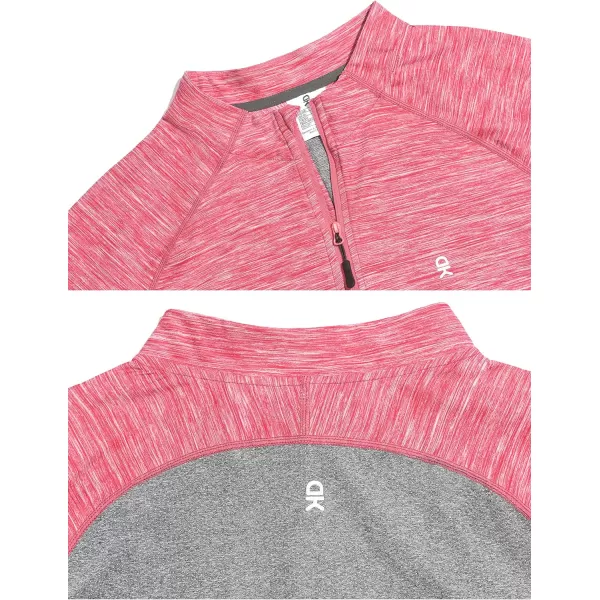 Little Donkey Andy Men's Quick-Dry Active Sports Shirts 1/4 Zip Long Sleeve Running Pullover Tops UPF 50+ Outdoor Sweatshirt