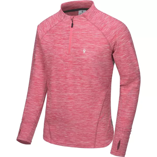 Little Donkey Andy Men's Quick-Dry Active Sports Shirts 1/4 Zip Long Sleeve Running Pullover Tops UPF 50+ Outdoor Sweatshirt