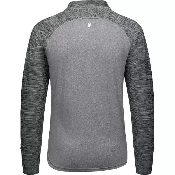 Little Donkey Andy Men's Quick-Dry Active Sports Shirts 1/4 Zip Long Sleeve Running Pullover Tops UPF 50+ Outdoor Sweatshirt