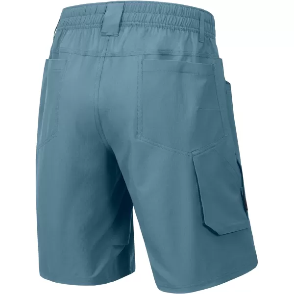 Little Donkey Andy Men's Quick Dry Shorts for Hiking Walking Work, Multi-Pockets Moisture-Wicking