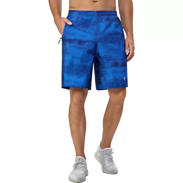 Little Donkey Andy Men's Quick Dry Swim Trunks 9 Inch Stretch Board Shorts with Compression Liner for Beach Sports Casual