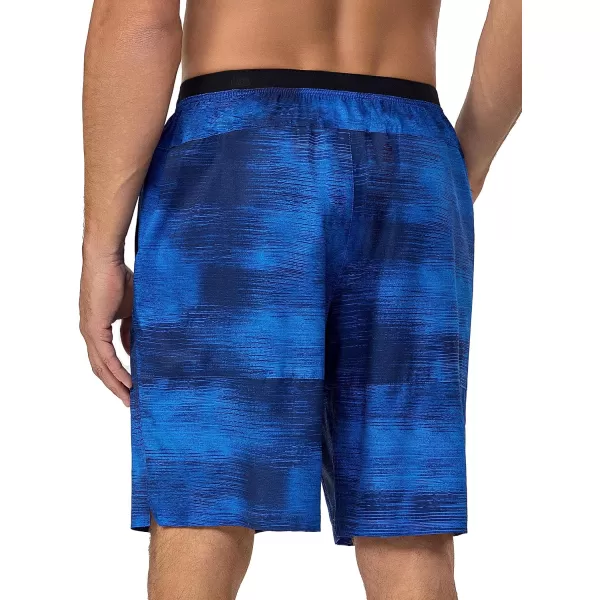 Little Donkey Andy Men's Quick Dry Swim Trunks 9 Inch Stretch Board Shorts with Compression Liner for Beach Sports Casual
