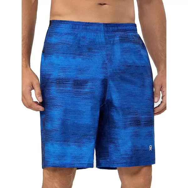 Little Donkey Andy Men's Quick Dry Swim Trunks 9 Inch Stretch Board Shorts with Compression Liner for Beach Sports Casual