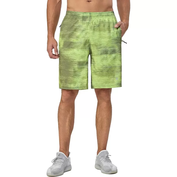 Little Donkey Andy Men's Quick Dry Swim Trunks 9 Inch Stretch Board Shorts with Compression Liner for Beach Sports Casual