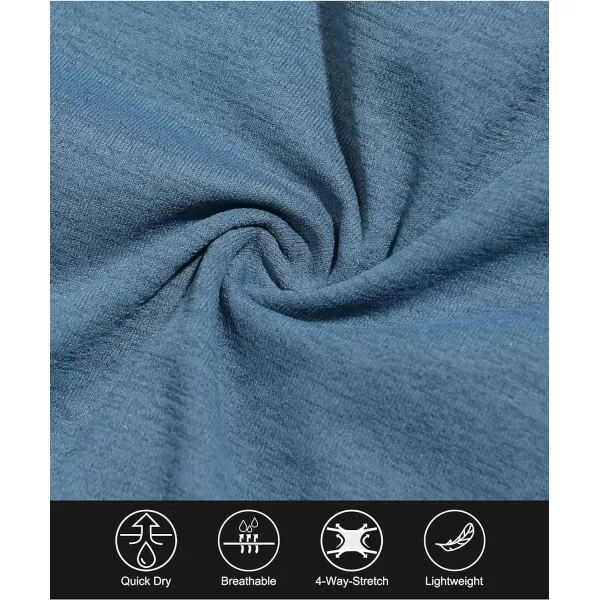 Little Donkey Andy Mens Quick Dry T-Shirt Crew Neck Moisture-Wicking Short Sleeve Tees for Running Hiking Golf