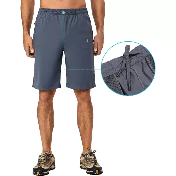 Little Donkey Andy Men's Stretch Hiking Shorts Quick Dry Lightweight Athletic Shorts for Running Basketball