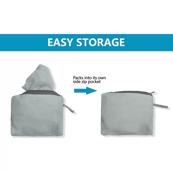 Little Donkey Andy Men’s UPF 50+ Sun Protection Jacket Packable Lightweight Full Zip Hoodie for Running Travel Outdoors