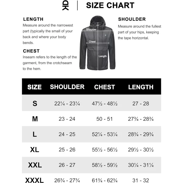 Little Donkey Andy Mens Water-Repellent Windbreaker Packable, Ultra Light Quick-Dry Light Jacket Half Zip Pullover