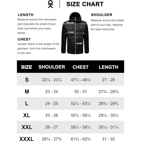 Little Donkey Andy Mens Water-Repellent Windbreaker Packable, Ultra Light Quick-Dry Light Jacket Half Zip Pullover