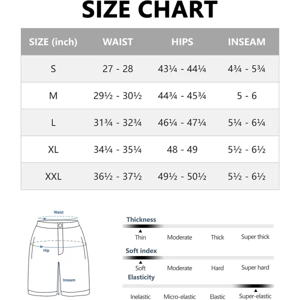 Little Donkey Andy Men's Workout Running Shorts Lightweight Athletic Shorts, Quick Dry, Breathable Shorts with Mesh Liner