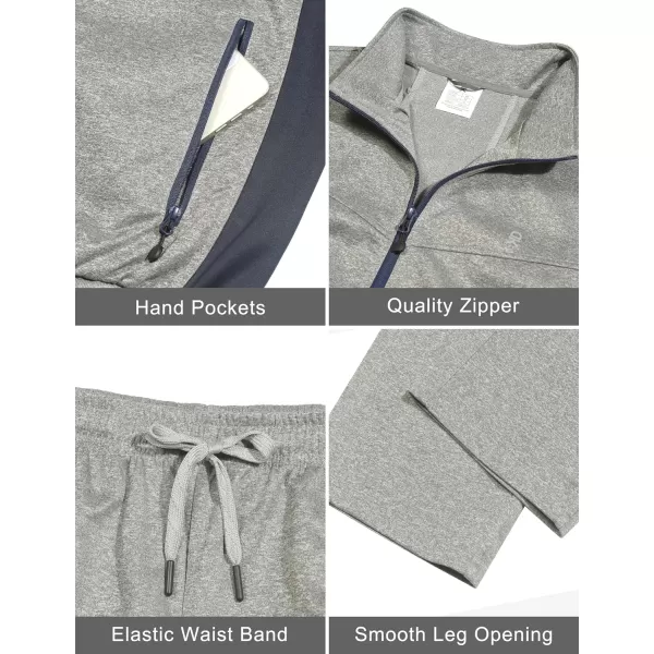 Little Donkey Andy Stretch Men's Tracksuits Quick Dry, Breathable Sweatsuits for Men, Durable Jogging Suit for Outdoor
