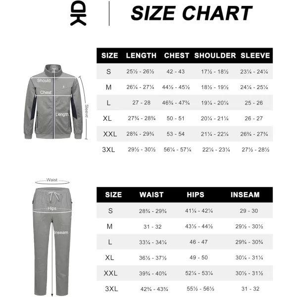 Little Donkey Andy Stretch Men's Tracksuits Quick Dry, Breathable Sweatsuits for Men, Durable Jogging Suit for Outdoor