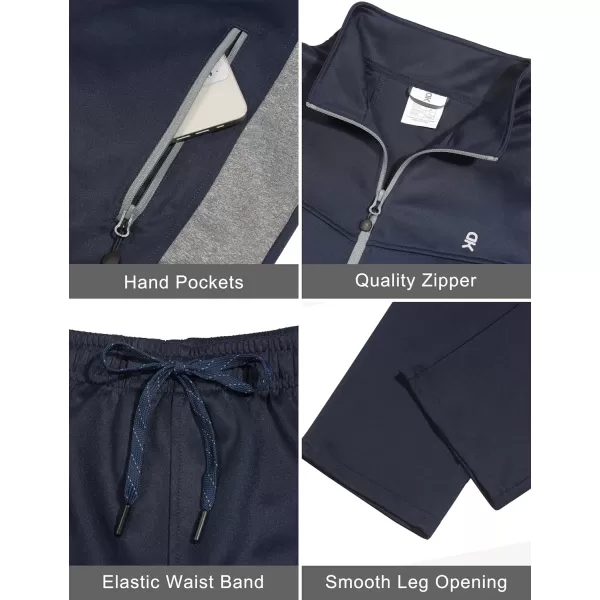 Little Donkey Andy Stretch Men's Tracksuits Quick Dry, Breathable Sweatsuits for Men, Durable Jogging Suit for Outdoor