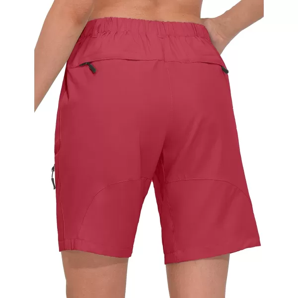 Little Donkey Andy Women's 9 Inch Inseam Quick Dry Stretch Lightweight Cargo Shorts for Hiking Travel Golf