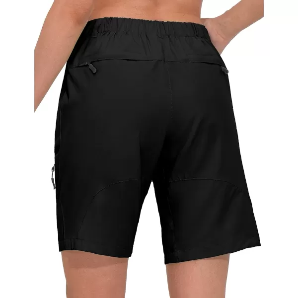 Little Donkey Andy Women's 9 Inch Inseam Quick Dry Stretch Lightweight Cargo Shorts for Hiking Travel Golf