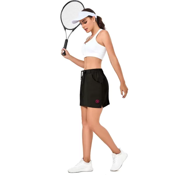 Little Donkey Andy Women's Athletic Golf Tennis Skort 16 Inches Build-in Shorts Sports Skirt with Pockets