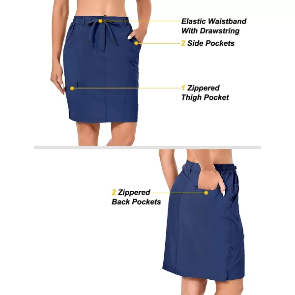 Little Donkey Andy Women's Athletic Golf Tennis Skort Build-in Shorts Sports Skirt with Pockets