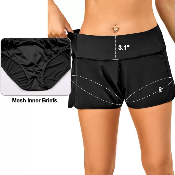 Little Donkey Andy Women's Athletic Running Shorts High Waisted Quick Dry Gym Workout Sports
