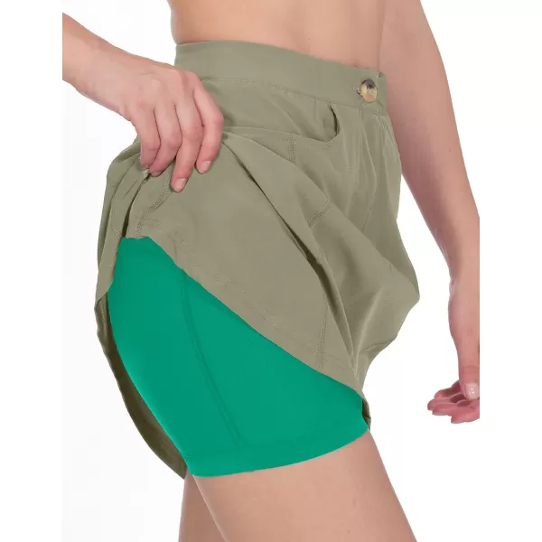 Little Donkey Andy Women's Athletic Skort Skirts UPF 50+ Quick Dry Golf Tennis Causal Skirt with Pockets