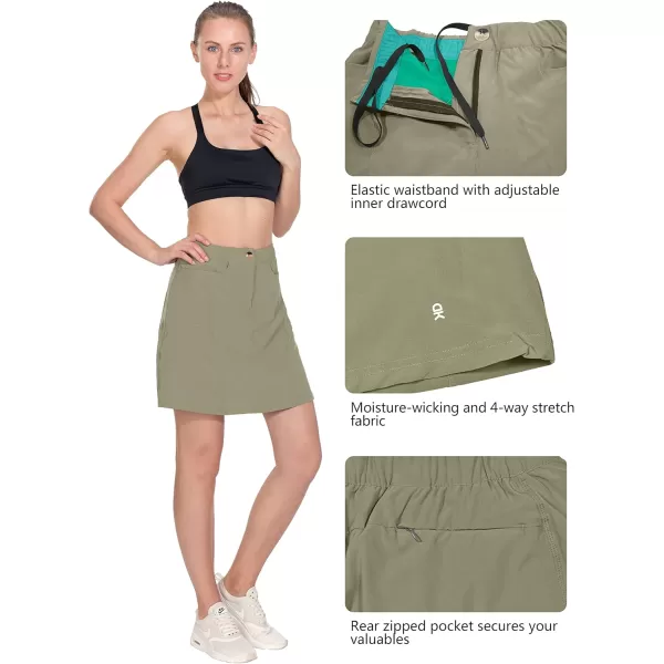 Little Donkey Andy Women's Athletic Skort Skirts UPF 50+ Quick Dry Golf Tennis Causal Skirt with Pockets