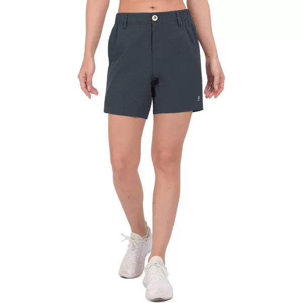 Little Donkey Andy Women's Bermuda Quick Dry Lightweight Stretch Shorts Golf Hiking Travel