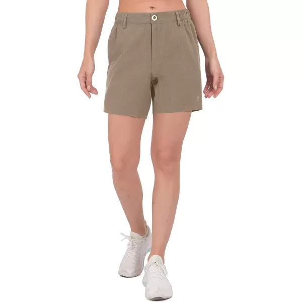 Little Donkey Andy Women's Bermuda Quick Dry Lightweight Stretch Shorts Golf Hiking Travel