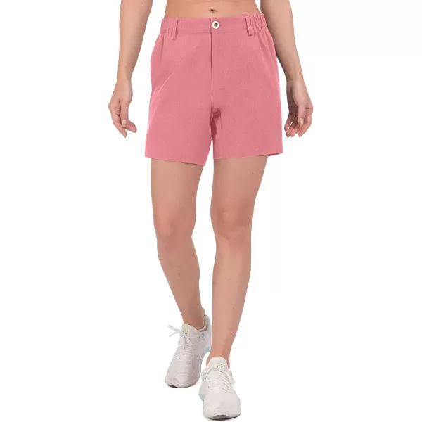 Little Donkey Andy Women's Bermuda Quick Dry Lightweight Stretch Shorts Golf Hiking Travel
