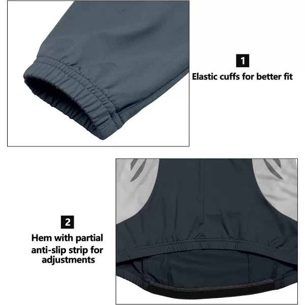 Little Donkey Andy Women's Half Zip Cycling Jerseys Long Sleeve Bike Shirts Running Hiking Breathable 4 Rear Pockets
