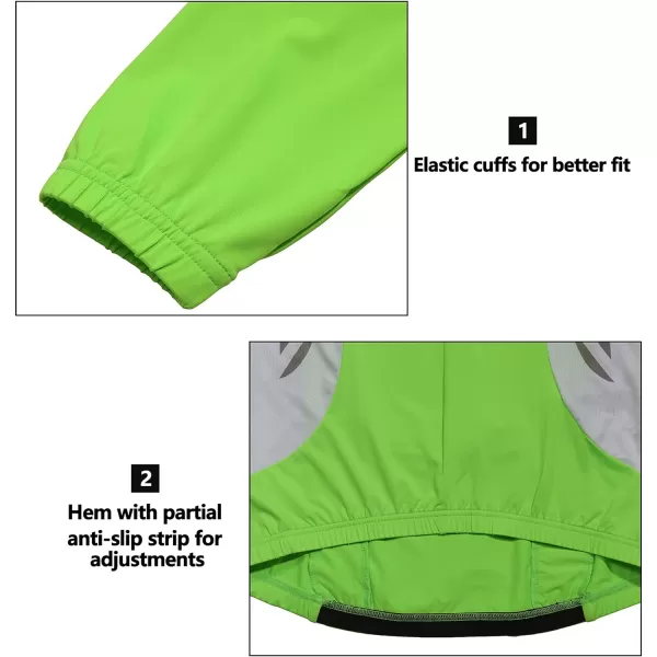 Little Donkey Andy Women's Half Zip Cycling Jerseys Long Sleeve Bike Shirts Running Hiking Breathable 4 Rear Pockets