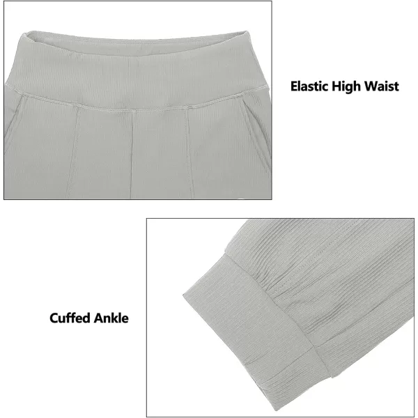 Little Donkey Andy Women's High Waisted Ankle Pants Athletic Joggers for Yoga Workout Running