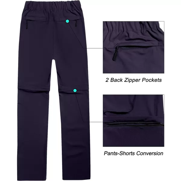 Little Donkey Andy Womens Hiking Pants Convertible Zip Off Quick Dry Pants for Cargo, Travel, Camping, Outdoor, Fishing