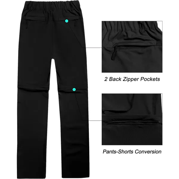 Little Donkey Andy Womens Hiking Pants Convertible Zip Off Quick Dry Pants for Cargo, Travel, Camping, Outdoor, Fishing