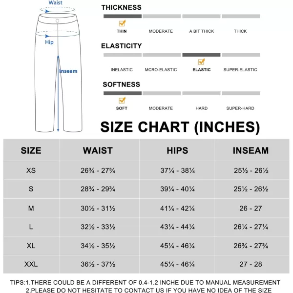 Little Donkey Andy Women's Lightweight Capri Pants Stretch Quick Dry Golf Pants Elastic Waist with Drawstring for Hiking